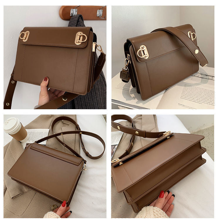 Symmetry Luxe™ Onyx Executive Flap Bag