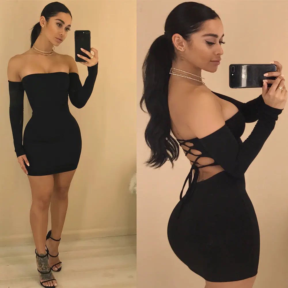 Symmetry Luxe™ Nocturnal Strapless Long-Sleeve